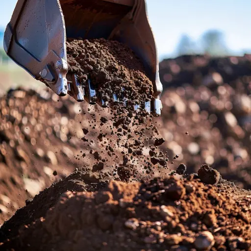 Agricultural land leveling and soil preparation project near Hyderabad