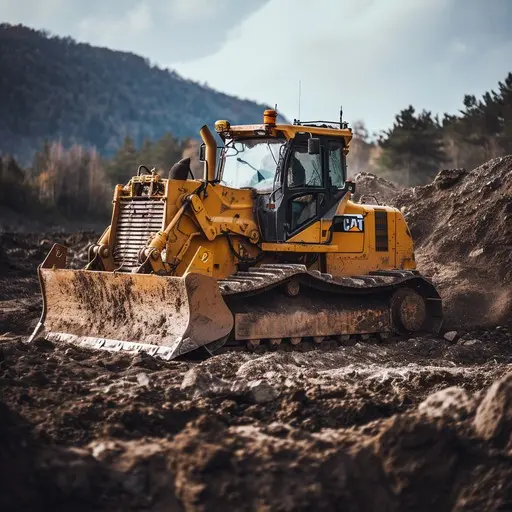 Agricultural land leveling and development work in Hyderabad