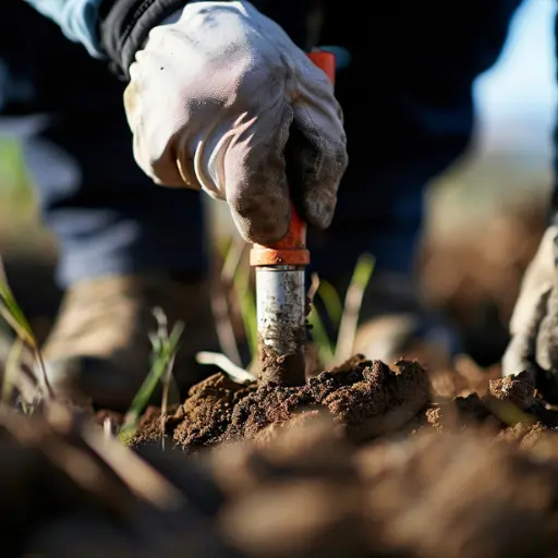 Professional soil testing for agricultural land development near Hyderabad
