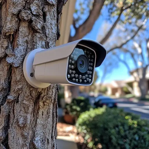 24/7 CCTV security system on gated agricultural land in Hyderabad