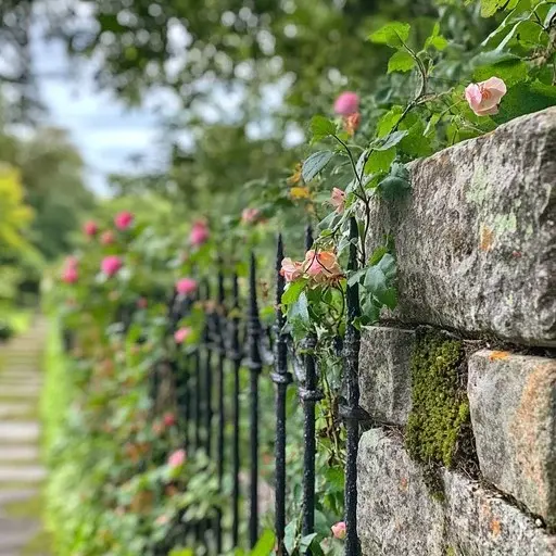 Gated agricultural farm plot with boundary wall in Hyderabad